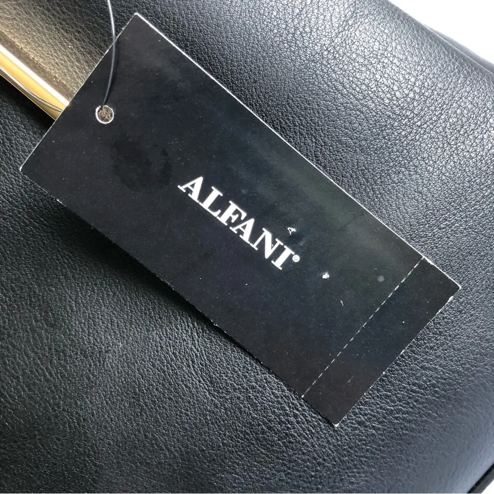 Alfani Moira Dome Satchel, Black, NWT